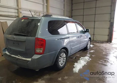2012 Kia Sedona Lx z USA, uszkodzony, nr VIN KNDMG4C7XC6472852